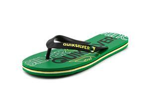Quiksilver Molokai Nitro Men US 6 Green Flip Flop Sandal Quiksilver Molokai Nitro Men US 6 Green Flip Flop Sandal