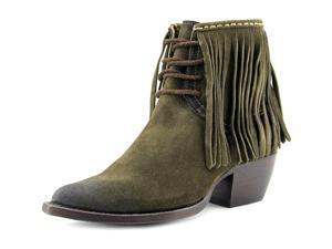 Frye Sacha Fringe Chukka Women US 5.5 Green Apron Chukka Boot Frye Sacha Fringe Chukka Women US 5.5 Green Apron Chukka Boot