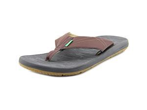 Sanuk Latitude Men US 8 Brown Flip Flop Sandal Sanuk Latitude Men US 8 Brown Flip Flop Sandal