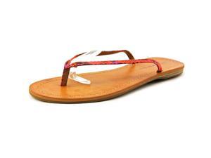 Lucky Brand Amberr Women US 11 Red Thong Sandal Lucky Brand Amberr Women US 11 Red Thong Sandal