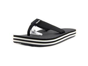 Teva Deckers Flip Women US 5 Black Thong Sandal Teva Deckers Flip Women US 5 Black Thong Sandal