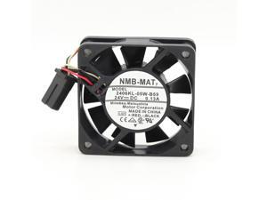 Fanuc fan NMB-MAT 2406KL-05W-B59 6015 6cm 18.3CFM 24V 0.13A cooling A90L-0001-0511cooling fan case cooler Fanuc fan NMB-MAT 2406KL-05W-B59 6015 6cm 18.3CFM 24V 0.13A cooling A90L-0001-0511cooling fan case cooler