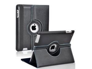 Fullbell Apple iPad 2/3/4 Case - 360 Degree Rotating Stand Smart Case Cover for iPad with Retina Display (iPad 4th Generation), the new iPad 3 & iPad 2 (Automatic Wake/Sleep Feature) - Black Fullbell Apple iPad 2/3/4 Case - 360 Degree Rotating Stand Smart Case Cover for iPad with Retina Display (iPad 4th Generation), the new iPad 3 & iPad 2 (Automatic Wake/Sleep Feature) - Black
