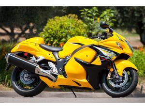 Yellow w/ Black Fairing Injection for 2008-2014 Suzuki GSXR 1300 Hayabusa 2009 Yellow w/ Black Fairing Injection for 2008-2014 Suzuki GSXR 1300 Hayabusa 2009