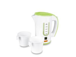 ZZ T366 Dual Voltage Travel Electric Kettle with 0.5 Liter Water Tank Capacity 1000-Watt - Green ZZ T366 Dual Voltage Travel Electric Kettle with 0.5 Liter Water Tank Capacity 1000-Watt - Green