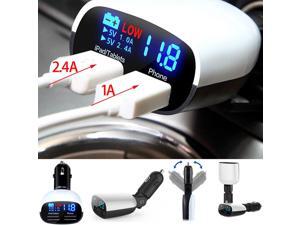 Universal 5V 2.4A+1A Dual USB Car Charger Adapter LED Monitor Display For iPhone 6 6S plus iphone 5s Ipad Samsung Tablet Car-Charger Universal 5V 2.4A+1A Dual USB Car Charger Adapter LED Monitor Display For iPhone 6 6S plus iphone 5s Ipad Samsung Tablet Car-Charger