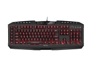 SHARKOON Skiller PRO+ Gaming Keyboard 7 Colors Programmable LED Illumination Macro Keys Gaming Software Multimedia Keys Onboard Memory Multi-key Rollover Support SHARKOON Skiller PRO+ Gaming Keyboard 7 Colors Programmable LED Illumination Macro Keys Gaming Software Multimedia Keys Onboard Memory Multi-key Rollover Support