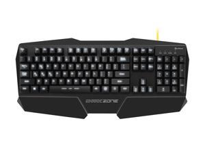 SHARKOON SHARK ZONE K20 Gaming Keyboard LED illumination 3 colors Adjustable Lighting Effect Multi-Key Rollover Metal Housing Palm Rest with Removable Silicone Pad Gaming Mode w/ Disabled Windows Key SHARKOON SHARK ZONE K20 Gaming Keyboard LED illumination 3 colors Adjustable Lighting Effect Multi-Key Rollover Metal Housing Palm Rest with Removable Silicone Pad Gaming Mode w/ Disabled Windows Key