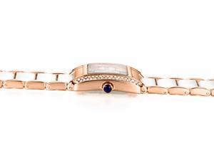 KIMIO Women's Watch Imitation Ceramics Rhinestone Elegant KW6036 Rose Gold White KIMIO Women's Watch Imitation Ceramics Rhinestone Elegant KW6036 Rose Gold White
