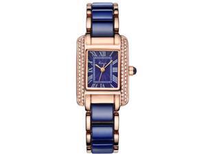 KIMIO Women's Watch Imitation Ceramics Rhinestone Elegant KW6036 Blue KIMIO Women's Watch Imitation Ceramics Rhinestone Elegant KW6036 Blue