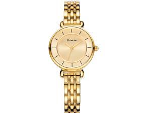 KIMIO Women's Watch Hidden Clasp High Quality Alloy Chain Quartz Movement Gold KIMIO Women's Watch Hidden Clasp High Quality Alloy Chain Quartz Movement Gold