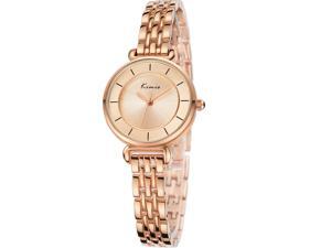 KIMIO Women's Watch Hidden Clasp High Quality Alloy Chain Quartz Movement Rose Gold KIMIO Women's Watch Hidden Clasp High Quality Alloy Chain Quartz Movement Rose Gold