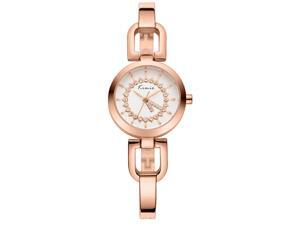 KIMIO Women's Bracelet Watch Elegant Rhinestone Fashion Type KW6102 Rose White KIMIO Women's Bracelet Watch Elegant Rhinestone Fashion Type KW6102 Rose White