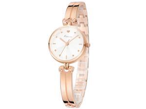 KIMIO Womens Luxury Watches Stainless Steel Bracelet Watches KW6041 Gold White KIMIO Womens Luxury Watches Stainless Steel Bracelet Watches KW6041 Gold White
