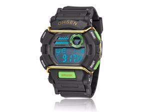 OHSEN Mens Sports Digital LCD Wrist Watches Fashion Casual Watch OW1602 Green OHSEN Mens Sports Digital LCD Wrist Watches Fashion Casual Watch OW1602 Green