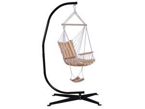 Solid Steel C Hammock Frame Stand Construction Hammock Air Porch Swing Chair Solid Steel C Hammock Frame Stand Construction Hammock Air Porch Swing Chair
