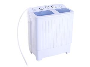 COSTWAY Portable Mini Compact Twin Tub 11lb Washing Machine Washer Spin Dryer COSTWAY Portable Mini Compact Twin Tub 11lb Washing Machine Washer Spin Dryer