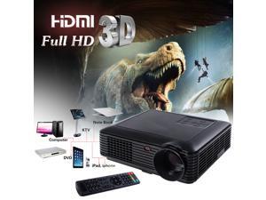 4000 Lumens HD 1080P Home Theater Projector 3D LED Portable SD HDMI AV USB 4000 Lumens HD 1080P Home Theater Projector 3D LED Portable SD HDMI AV USB