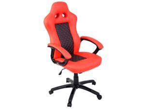 High Back Race Car Style Bucket Seat Office Desk Chair Gaming Chair Red High Back Race Car Style Bucket Seat Office Desk Chair Gaming Chair Red