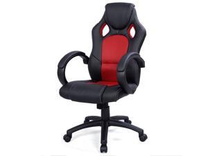 High Back Race Car Style Bucket Seat Office Desk Chair Gaming Chair Red High Back Race Car Style Bucket Seat Office Desk Chair Gaming Chair Red