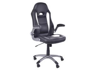 PU Leather Executive Racing Style Bucket Seat Chair Computer Office Desk Task PU Leather Executive Racing Style Bucket Seat Chair Computer Office Desk Task