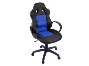 High Back Race Car Style Bucket Seat Office Desk Chair Gaming Chair Blue High Back Race Car Style Bucket Seat Office Desk Chair Gaming Chair Blue
