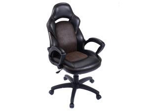 High Back Race Car Style Bucket Seat Office Desk Chair Gaming Chair Brown High Back Race Car Style Bucket Seat Office Desk Chair Gaming Chair Brown