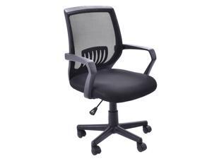 Modern Ergonomic Mid-back Mesh Computer Office Chair Desk Task Task Swivel Black Modern Ergonomic Mid-back Mesh Computer Office Chair Desk Task Task Swivel Black