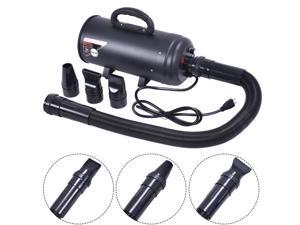 Black Double Motor Dog Cat Pet Groomming Dryer Air Blower Quick W/ Heater 3600W Black Double Motor Dog Cat Pet Groomming Dryer Air Blower Quick W/ Heater 3600W