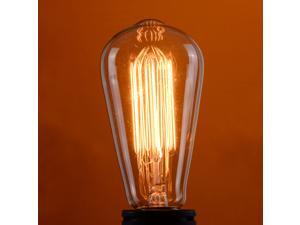 4 Pack 110V 60W Light Bulb Squirrel Cage Filament E26 Base Vintage Retro Edison 4 Pack 110V 60W Light Bulb Squirrel Cage Filament E26 Base Vintage Retro Edison
