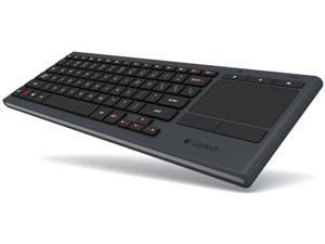 Logitech Illuminated Living-Room Wireless Keyboard K830 and Touchpad for Internet-Connected TVs Logitech Illuminated Living-Room Wireless Keyboard K830 and Touchpad for Internet-Connected TVs