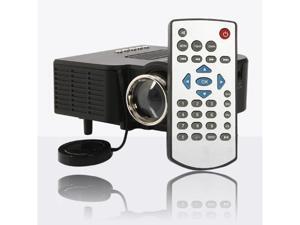 Mini Portable LED Projector 1080P Multimedia Home Theater VGA USB HDMI Black Mini Portable LED Projector 1080P Multimedia Home Theater VGA USB HDMI Black