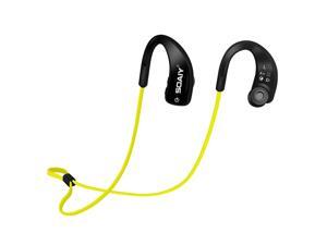 Sports Headphones,Water Resistance(IPX5) Sweatproof Wireless Bluetooth 4.0 HD Stereo Headset, Noise Canceling Earphones with Mic, Earbuds for Running Jogging Hiking Workout Gym Exercise (Yellow) Sports Headphones,Water Resistance(IPX5) Sweatproof Wireless Bluetooth 4.0 HD Stereo Headset, Noise Canceling Earphones with Mic, Earbuds for Running Jogging Hiking Workout Gym Exercise (Yellow)