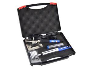 6-in-1 Electric Soldering Iron Kit with Cleaning Sponge,SOAIY 60W Adjustable Temperature Welding Soldering Iron with Tool Carry Case,5pcs Different Soldering Tips,Soldering Sucker, Solder Wire,Y Stand 6-in-1 Electric Soldering Iron Kit with Cleaning Sponge,SOAIY 60W Adjustable Temperature Welding Soldering Iron with Tool Carry Case,5pcs Different Soldering Tips,Soldering Sucker, Solder Wire,Y Stand