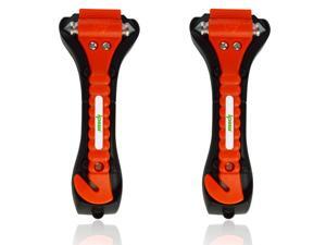 IPOW Car Safety Antiskid Hammer Seatbelt Cutter Emergency Class/Window Punch Breaker Auto Rescue Disaster Escape Life-Saving Hammer Tool,2 Pack IPOW Car Safety Antiskid Hammer Seatbelt Cutter Emergency Class/Window Punch Breaker Auto Rescue Disaster Escape Life-Saving Hammer Tool,2 Pack