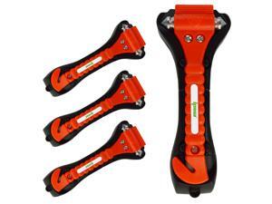 IPOW Car Safety Antiskid Hammer Seatbelt Cutter Emergency Class/Window Punch Breaker Auto Rescue Disaster Escape Life-Saving Hammer Tool,4 Pack IPOW Car Safety Antiskid Hammer Seatbelt Cutter Emergency Class/Window Punch Breaker Auto Rescue Disaster Escape Life-Saving Hammer Tool,4 Pack