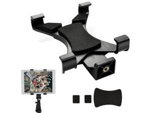 Ipow iPad Tripod Mount Adapter Universal Tablet Clamp Holder Fits Ipad, Ipad Air, Ipad Mini, Microsoft Surface, Nexus and Most Tablets, Use on Tripod, Monopod, Selfie Stick, Tabletop Tripod Stand Etc Ipow iPad Tripod Mount Adapter Universal Tablet Clamp Holder Fits Ipad, Ipad Air, Ipad Mini, Microsoft Surface, Nexus and Most Tablets, Use on Tripod, Monopod, Selfie Stick, Tabletop Tripod Stand Etc