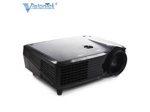 Visiontek VS508 Multimedia LCD/LED Projector, 16:9 4:3 Support 1080P In-built Speaker Compatible with Home Cinema Theater TV Laptop Game SD iPad iPhone Android Smartphone, 30,000 Hours Lamp Life Visiontek VS508 Multimedia LCD/LED Projector, 16:9 4:3 Support 1080P In-built Speaker Compatible with Home Cinema Theater TV Laptop Game SD iPad iPhone Android Smartphone, 30,000 Hours Lamp Life