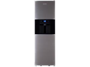 Ice & Bottled Water Dispenser - Silver - Crescent & crushed ice with hot & ambient water Ice & Bottled Water Dispenser - Silver - Crescent & crushed ice with hot & ambient water