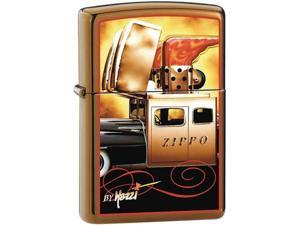 Zippo 204B Brush Brass / CI000126-Mazzi Zippo Car Windproof Pocket Lighter 204BCI000126 Zippo 204B Brush Brass / CI000126-Mazzi Zippo Car Windproof Pocket Lighter 204BCI000126