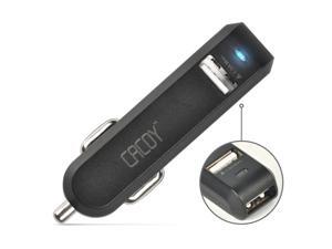 Car Charger, CACOY Quick Charge 2.0 Dual-Port Rapid USB Car Charger for Apple iPhone 5s 6s iPhone SE iPad iPad iPod Samsung Galaxy Tab 3 Note 3/2 Google Nexus 7 and other mobile phone (Black) Car Charger, CACOY Quick Charge 2.0 Dual-Port Rapid USB Car Charger for Apple iPhone 5s 6s iPhone SE iPad iPad iPod Samsung Galaxy Tab 3 Note 3/2 Google Nexus 7 and other mobile phone (Black)
