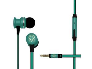 Mental Beats Xcentric Earbuds with Metal Mic Includes Tangle Free Flatwire Cord Mental Beats Xcentric Earbuds with Metal Mic Includes Tangle Free Flatwire Cord