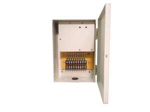 LTS DV-AT1209A-D9 115V AC,60Hz Input Camera Power Distribution Box 9 Ports 12V DC 9 Amp Output LTS DV-AT1209A-D9 115V AC,60Hz Input Camera Power Distribution Box 9 Ports 12V DC 9 Amp Output