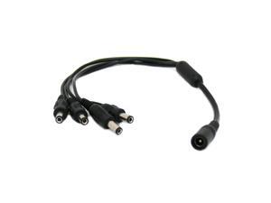 LTS LTA2011 Power Splitter CCTV Security System Camera DC 1 Female to 4 Male Adapter Cable LTS LTA2011 Power Splitter CCTV Security System Camera DC 1 Female to 4 Male Adapter Cable