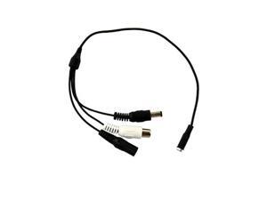 LTS LTA2001 12'' All-in-one Audio Cable CCTV DVR Camera With Amplifier and Microphone LTS LTA2001 12'' All-in-one Audio Cable CCTV DVR Camera With Amplifier and Microphone