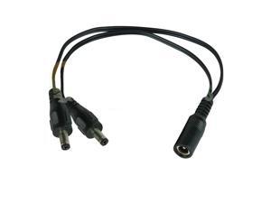 LTS LTA2005 1 Female to 2 Male Security Camera Pigtail Cable Power Connector Splitter DC LTS LTA2005 1 Female to 2 Male Security Camera Pigtail Cable Power Connector Splitter DC