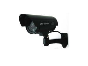 LTS DUM-501EB Blinking Red LED Dummy Black Silver Bullet Camera with Plastic Housing LOOK REAL LTS DUM-501EB Blinking Red LED Dummy Black Silver Bullet Camera with Plastic Housing LOOK REAL