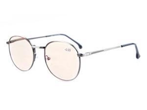 Eyekepper Anti Glare Glasses Computer Reading Glasses Quality Spring Hinges Large Round Retro Eyeglasses Eyekepper Anti Glare Glasses Computer Reading Glasses Quality Spring Hinges Large Round Retro Eyeglasses