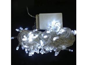 JIAWEN 4W 10M(32.8ft)100-LED 8-Mode cool white Light Christmas String Light (AC 220V) JIAWEN 4W 10M(32.8ft)100-LED 8-Mode cool white Light Christmas String Light (AC 220V)
