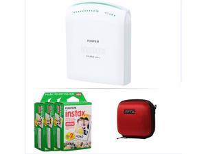 FUJIFILM INSTAX SHARE SMARTPHONE PRINTER SP 1 WITH 60 SHOTS AND CASE(RED) KIT FUJIFILM INSTAX SHARE SMARTPHONE PRINTER SP 1 WITH 60 SHOTS AND CASE(RED) KIT